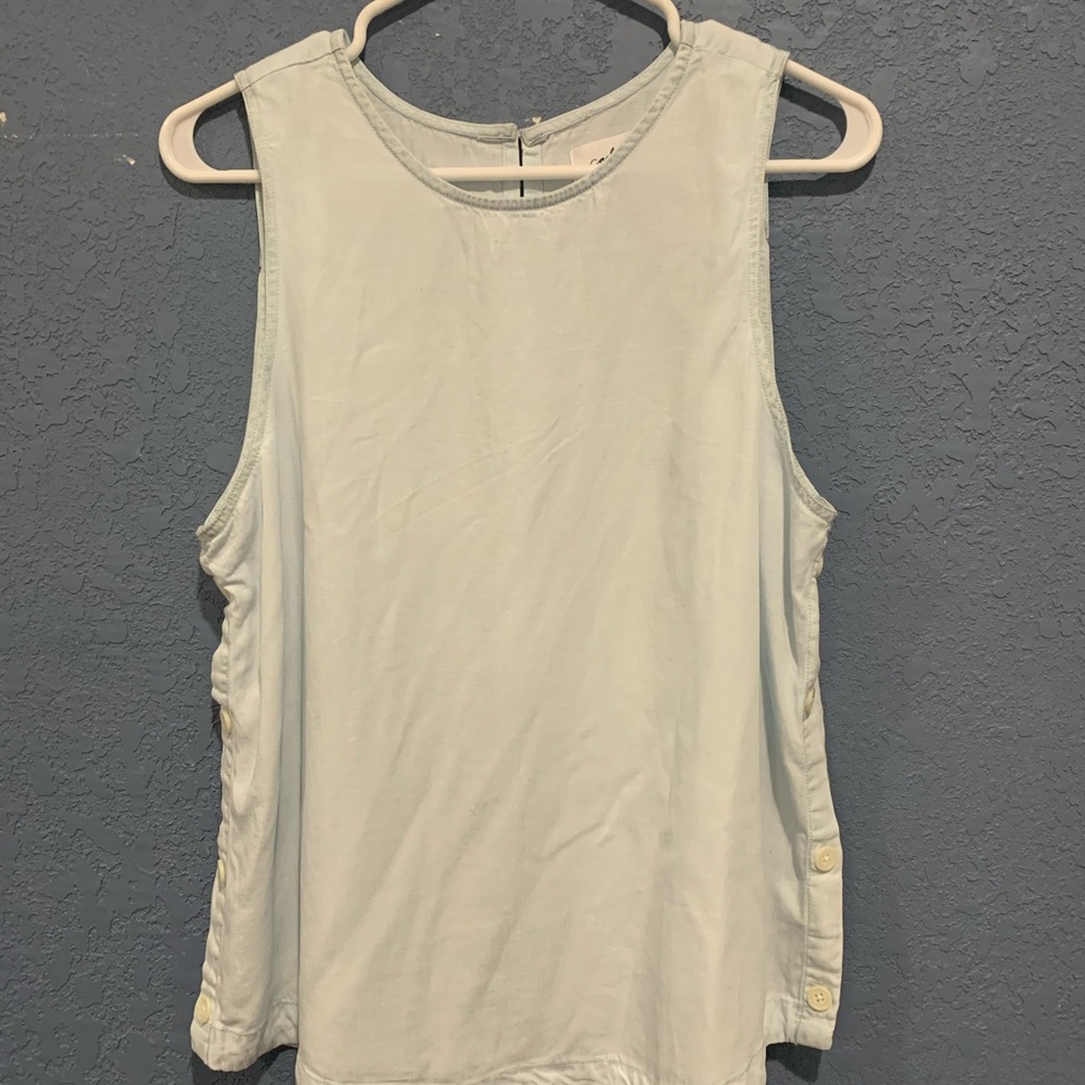 NWOT Lydia denim top